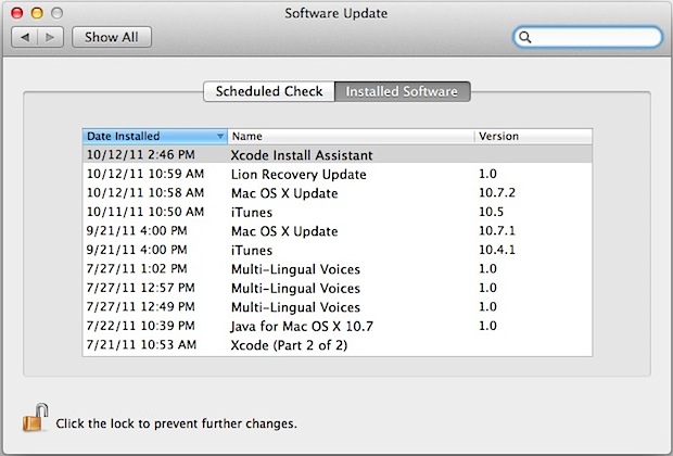 check mac for software updates